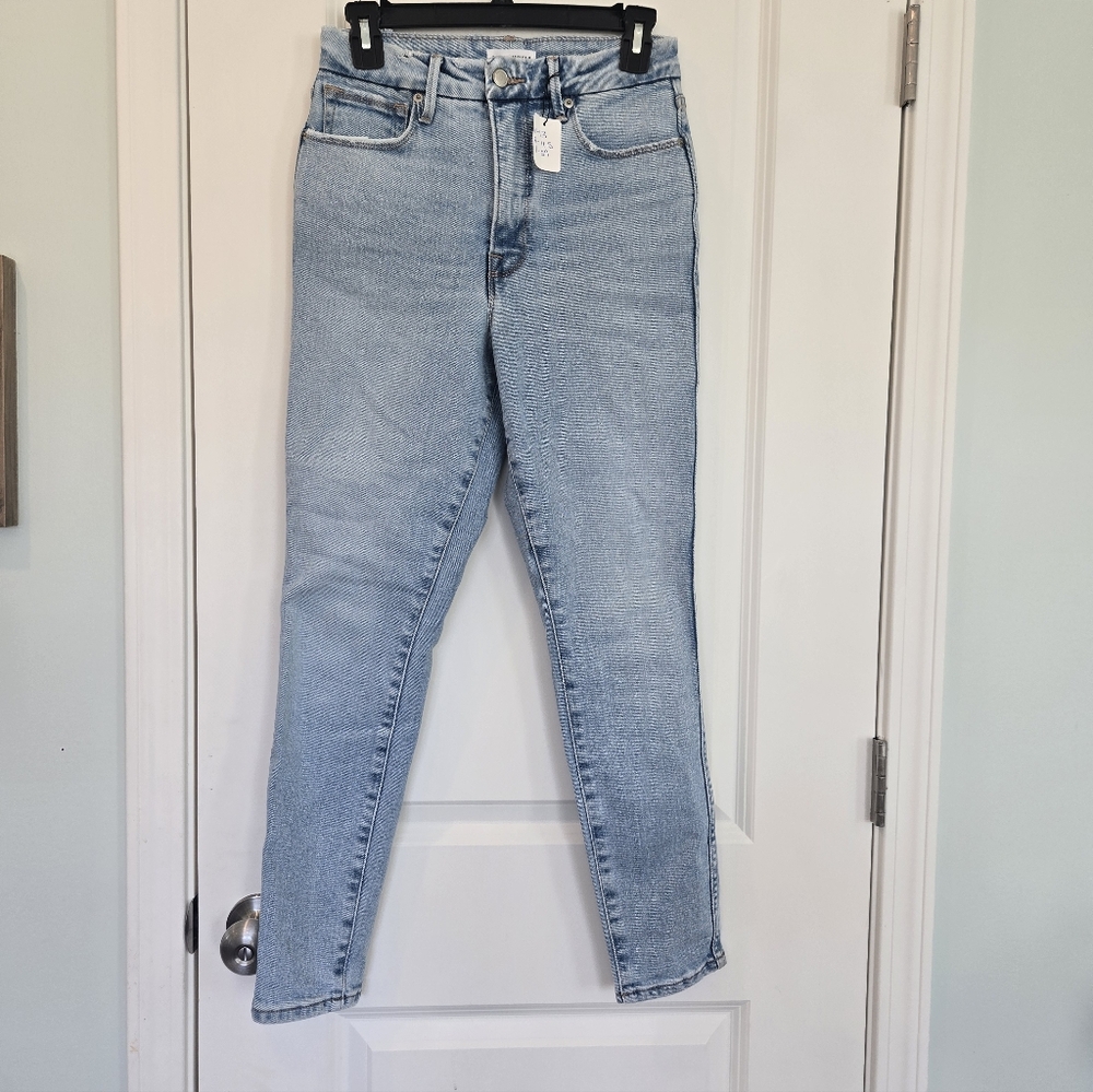 Good American Good Curve Light Blue Women's Skinny Jeans Size 2